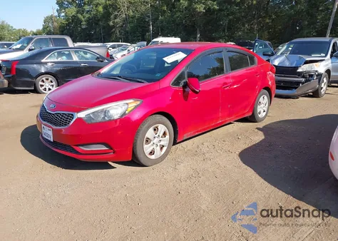 2015 Kia Forte Lx из США, поврежденный, VIN KNAFX4A6XF5279837
